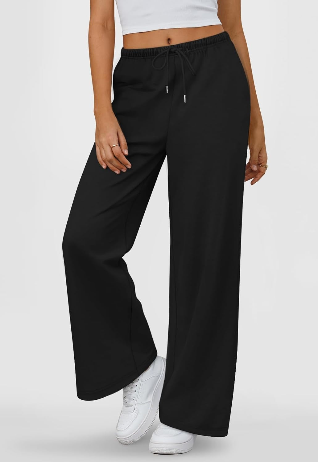 Sweatpants Women Baggy Wide Leg Lounge Casual Pajama Sweat Pants